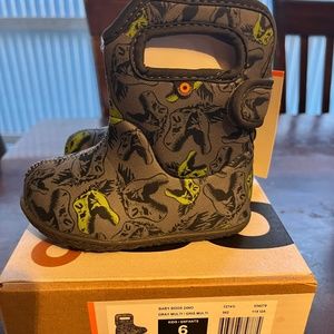 6T BABY BOGS COOL DINOS Toddler Rain Boots